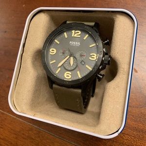 Men’s Large Face Fossil Watch